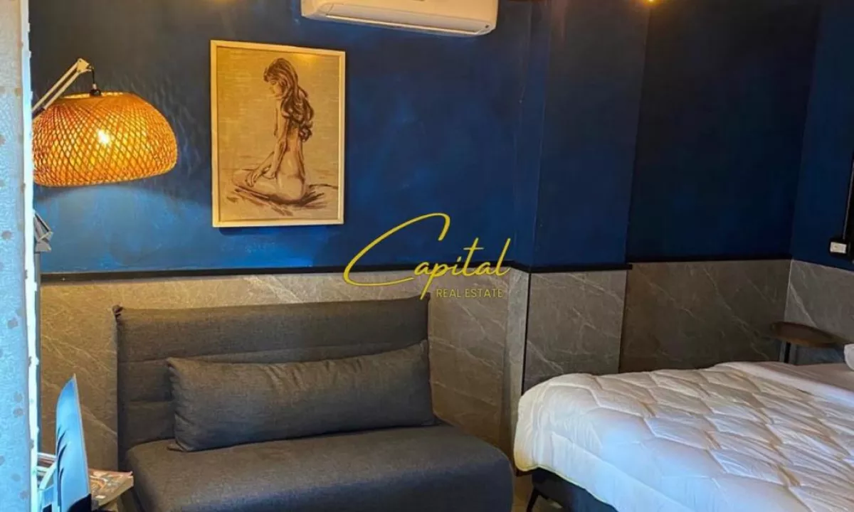 Shtepi ne shitje Apartament ne Tirane, 1+1, Mobilimi E mobiluar, Pagesa 160,000  Euro.