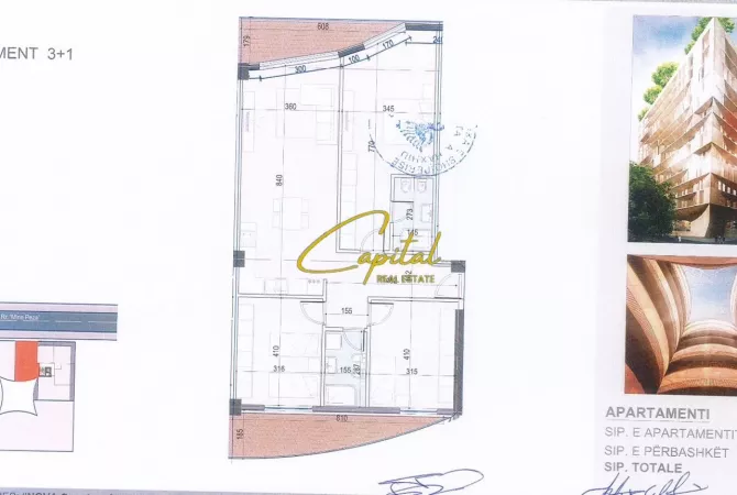 Business Property for Rent 3+1 in Tirana - 1,520 Euro