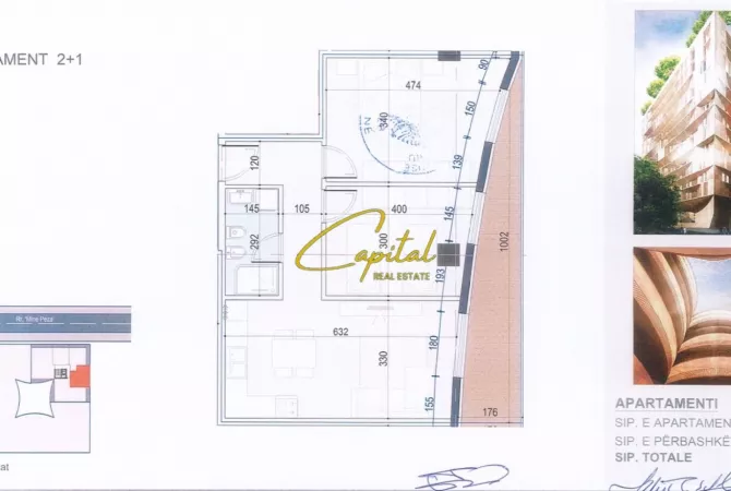 Business Property for Rent 3+1 in Tirana - 950 Euro