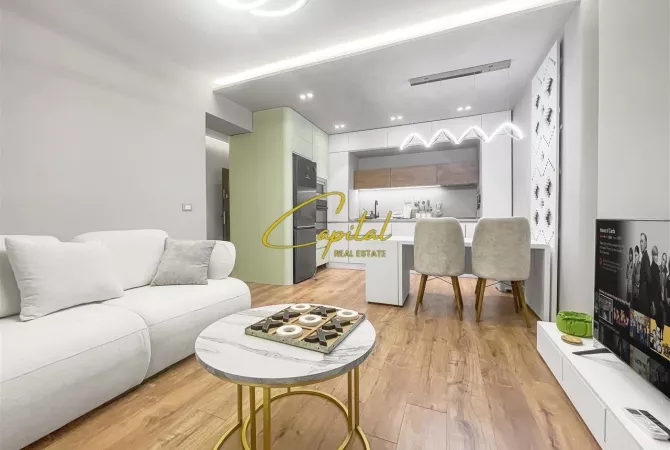 Shtepi me qera Apartament ne Tirane, 1+1, Mobilimi E mobiluar, Pagesa 1,100  Euro.