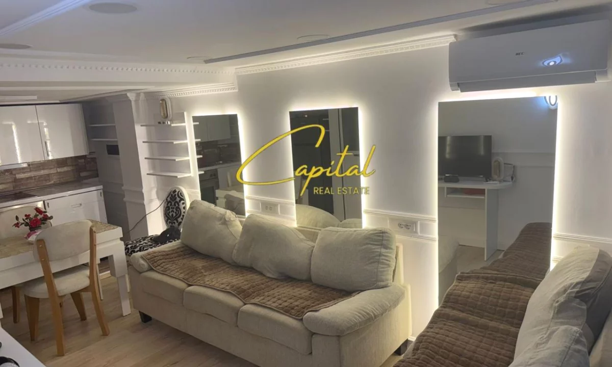 Shtepi me qera Apartament ne Tirane, 1+1, Mobilimi E mobiluar, Pagesa 53,000  Leke.