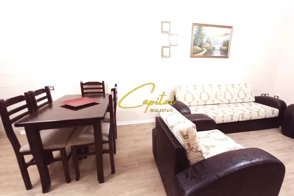 Shtepi me qera Apartament ne Tirane, 1+1, Mobilimi E mobiluar, Pagesa 55,000  Leke.