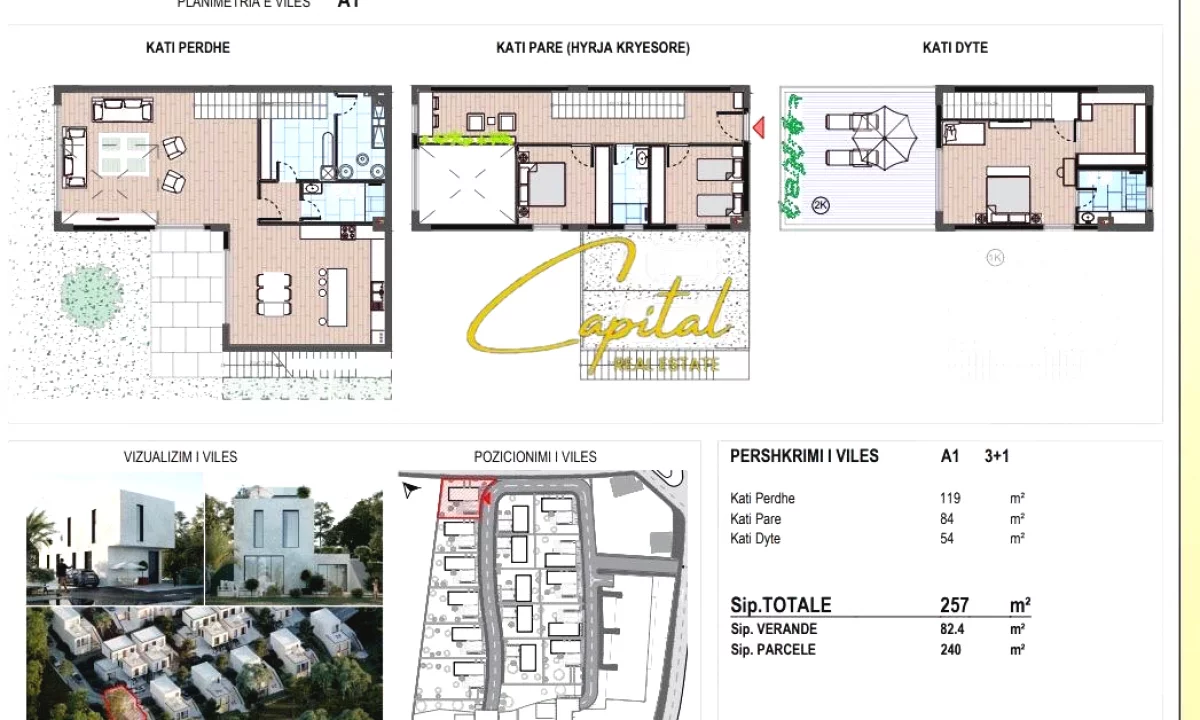 Villa di lusso in vendita a Tirana 3+1, Arredato