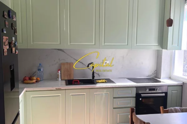 Shtepi ne shitje Apartament ne Tirane, 2+1, Mobilimi E mobiluar, Pagesa 145,000  Euro.