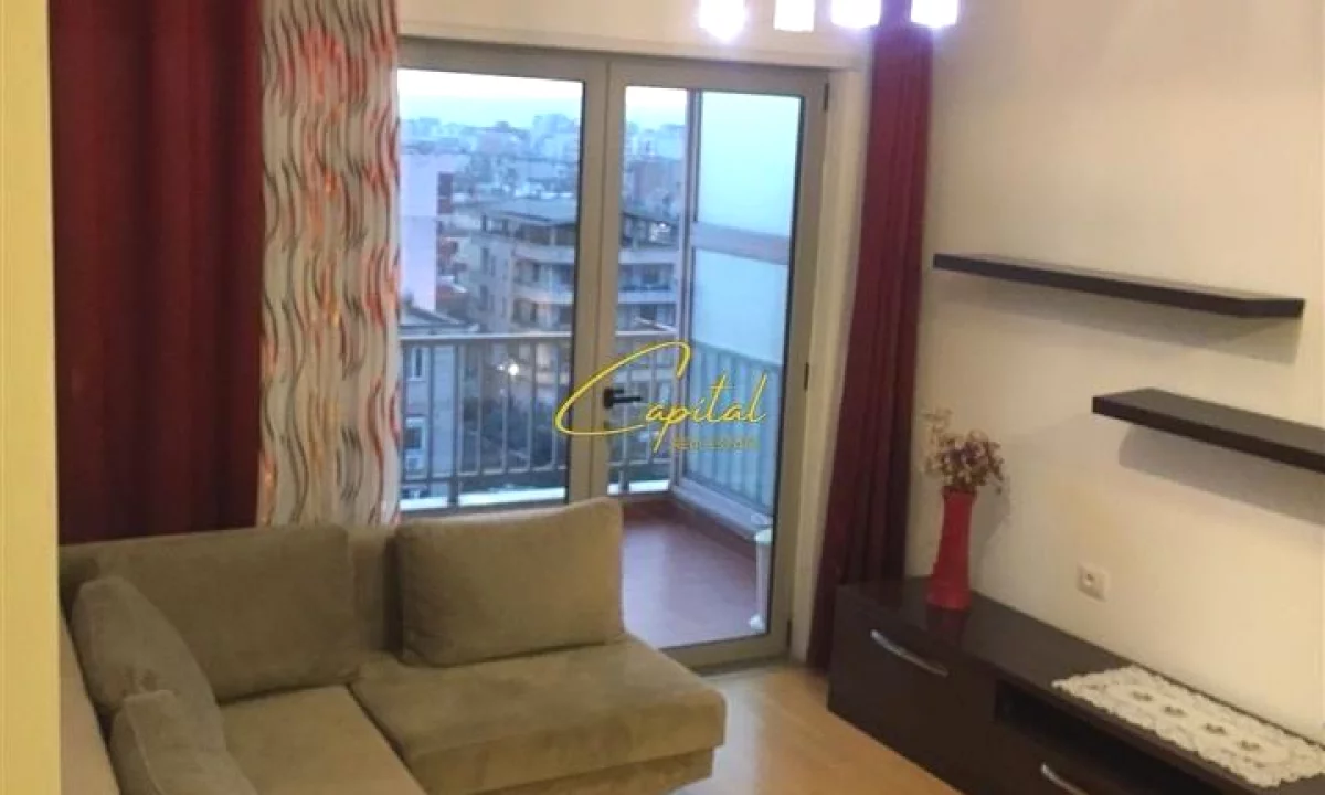 Shtepi me qera Apartament ne Tirane, 1+1, Mobilimi E mobiluar, Pagesa 50,000  Leke.