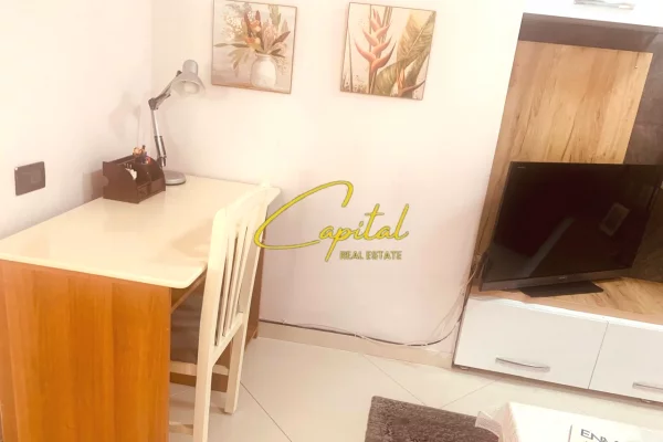 Shtepi me qera Apartament ne Tirane, 1+1, Mobilimi E mobiluar, Pagesa 50,000  Leke.