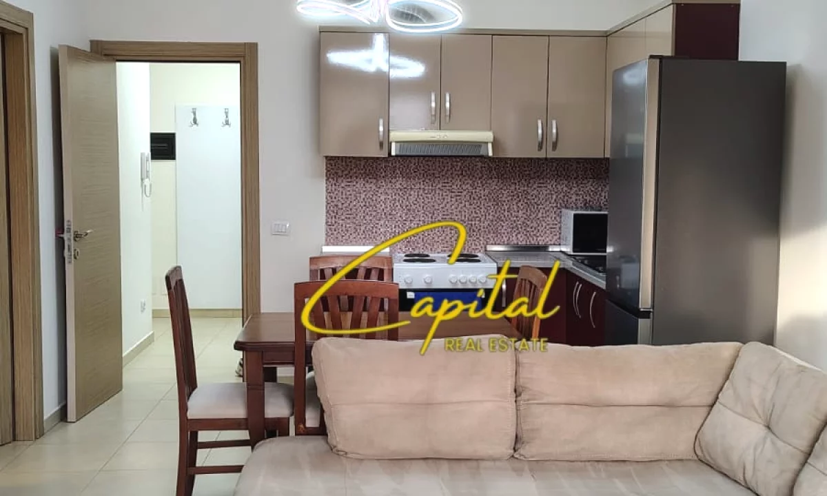 Shtepi me qera Apartament ne Tirane, 1+1, Mobilimi E mobiluar, Pagesa 60,000  Leke.
