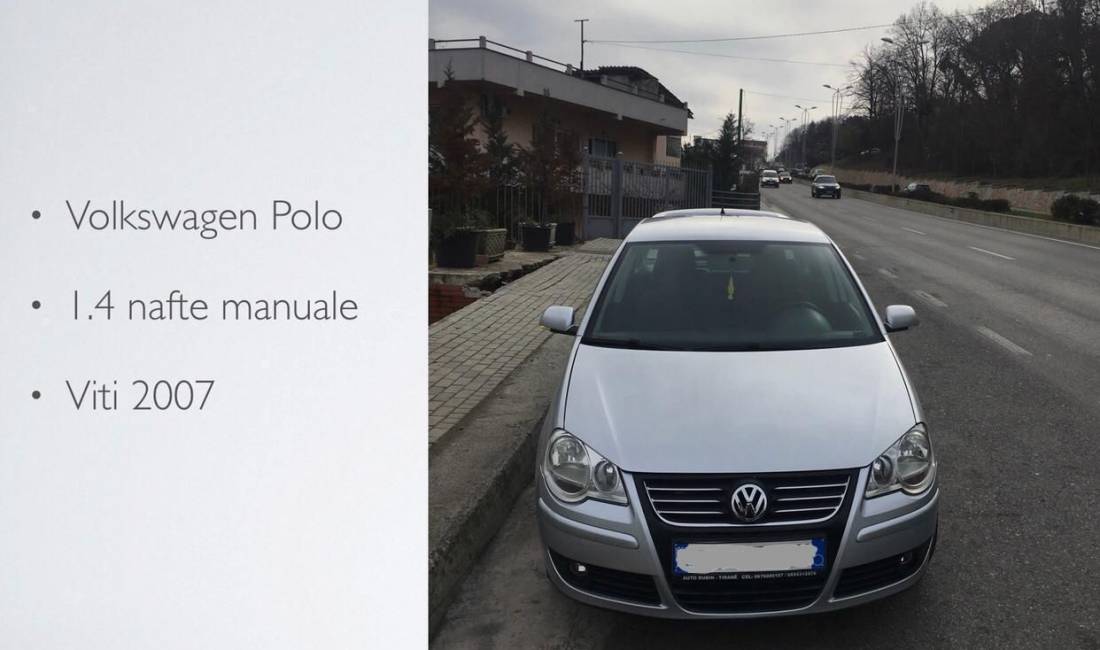 Jepet me qera Volkswagen Polo 35 Euro +7 dite 