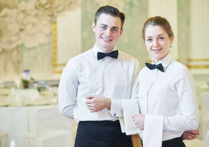 Njoftime Pune per CAMERIERE -BARISTA -AIUTO CUCINA -LAVAPIATTI -GUARDINIERI -PULIZIA CAMERE -RECEPTION ne Tirane