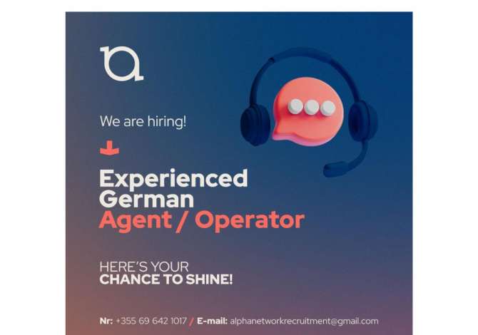 Job Offers for Call Center Agent in Tirana