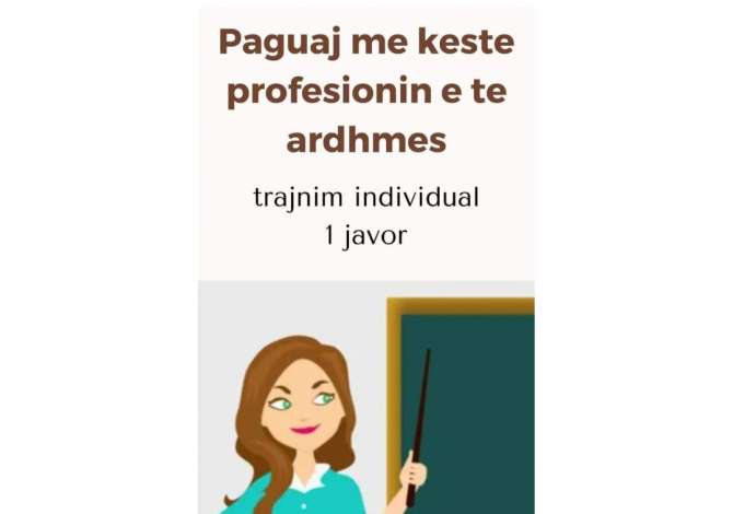 Corsi professionali a Tirana - 300 Euro