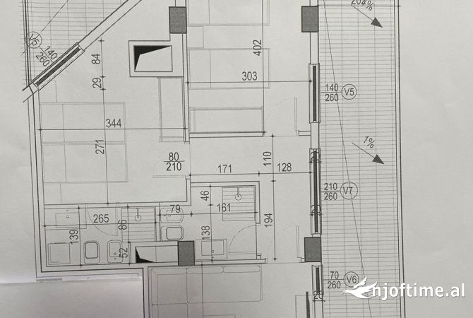 SHITET APARTAMENT 2+1 ME VERANDE KOMUNA E PARISIT TIRANE!