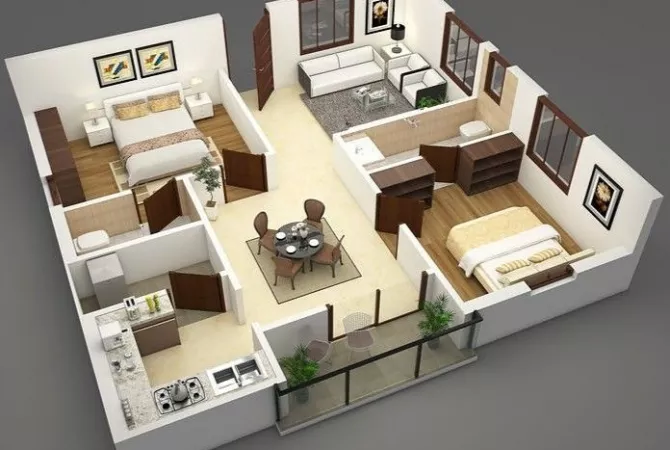 Shtepi ne shitje 2+1 ne Tirane - 195,000 Euro