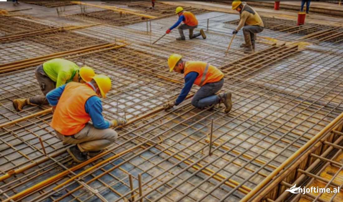 FLORES SHPK KONSTRUKSION OFRON SHERBIME NE FUSHEN E NDERTIMI(Armature+Hekur)