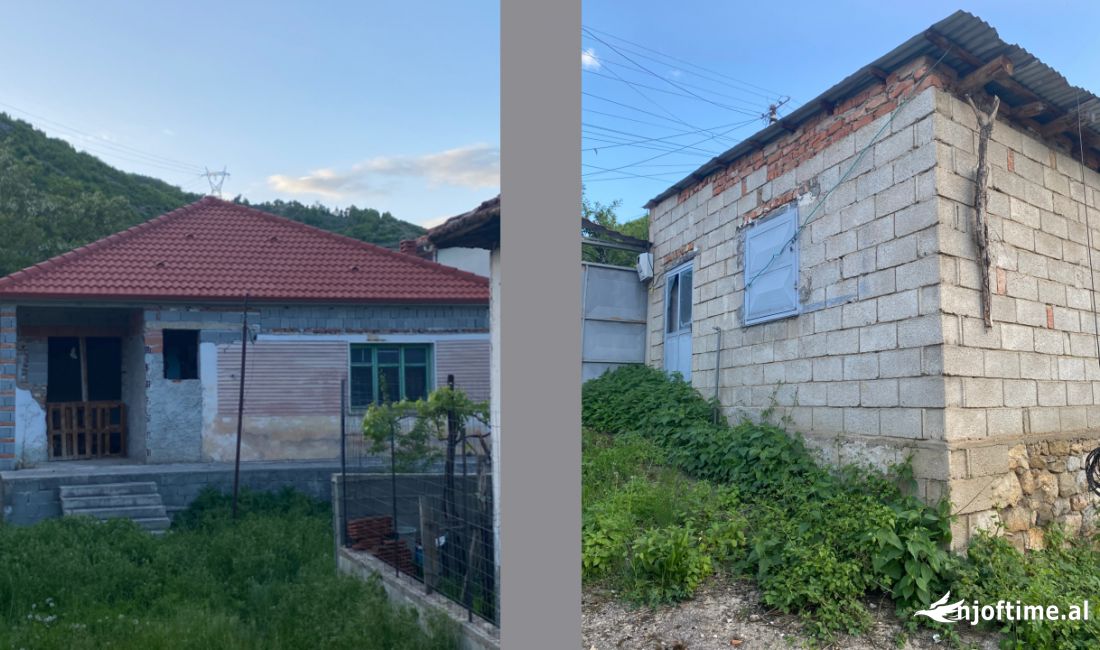 Shtepi ne shitje Shtepi Private ne Pogradec, 2+1, Mobilimi Bosh, pa mobiluar, Pagesa 40,000  Euro.