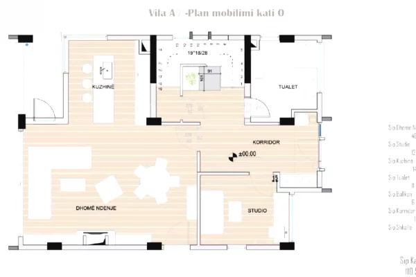 Shtepi ne shitje Vila Luksoze ne Tirane, 4+1, Mobilimi Bosh, pa mobiluar, Pagesa 900,000  Leke.