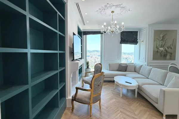 Shtepi me qera Apartament ne Tirane, 2+1, Mobilimi E mobiluar, Pagesa 3,500  Euro.