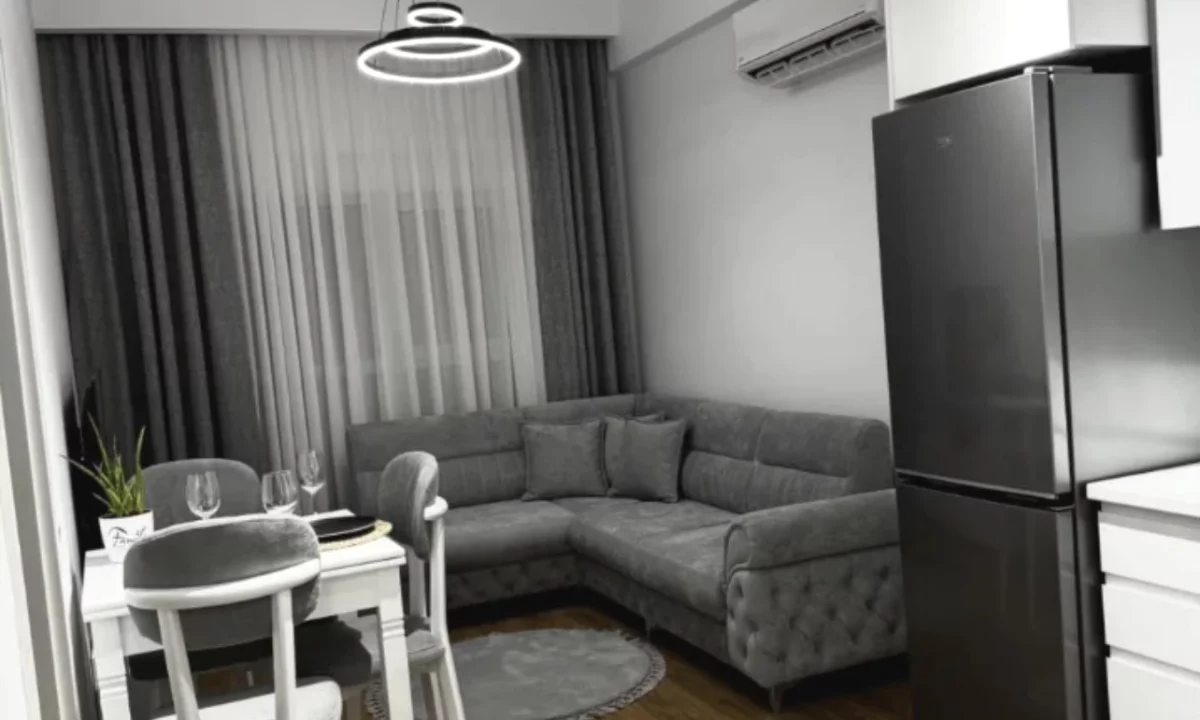 Shtepi me qera Apartament ne Tirane, 1+1, Mobilimi E mobiluar, Pagesa 45,000  Leke.