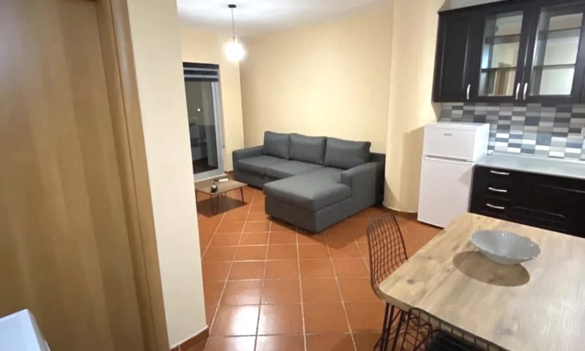 Shtepi me qera Apartament ne Tirane, 1+1, Mobilimi E mobiluar, Pagesa 45,000  Leke.