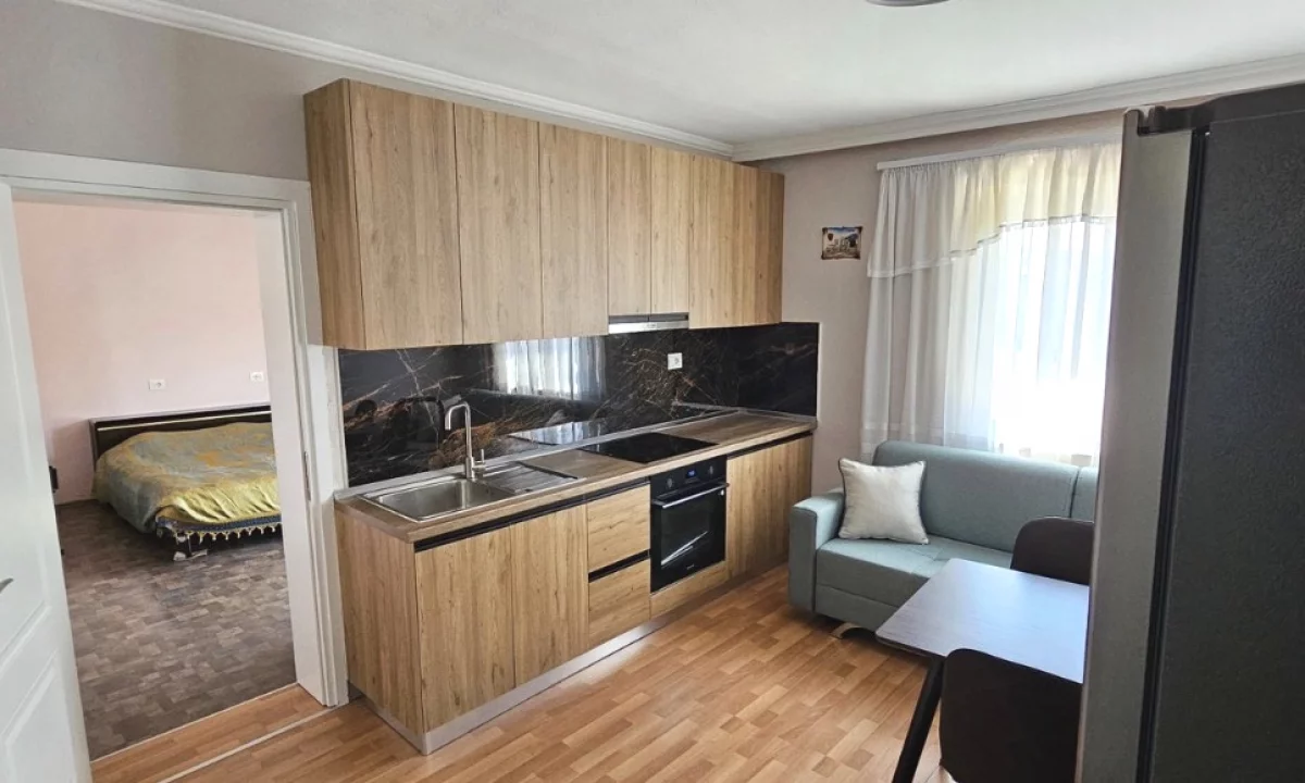 Shtepi me qera Apartament ne Tirane, 1+1, Mobilimi E mobiluar, Pagesa 50,000  Leke.