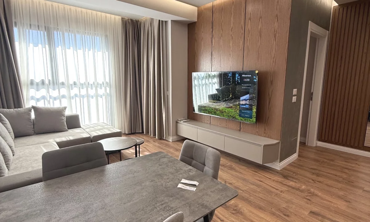 Shtepi me qera Apartament ne Tirane, 1+1, Mobilimi E mobiluar, Pagesa 60,000  Leke.