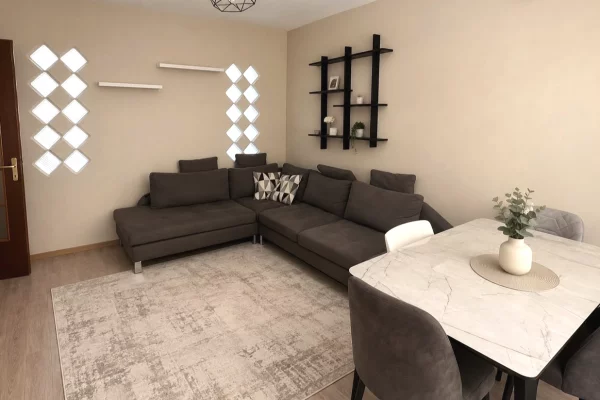 Apartament 2+1 me qera Komuna e Parisit🏢