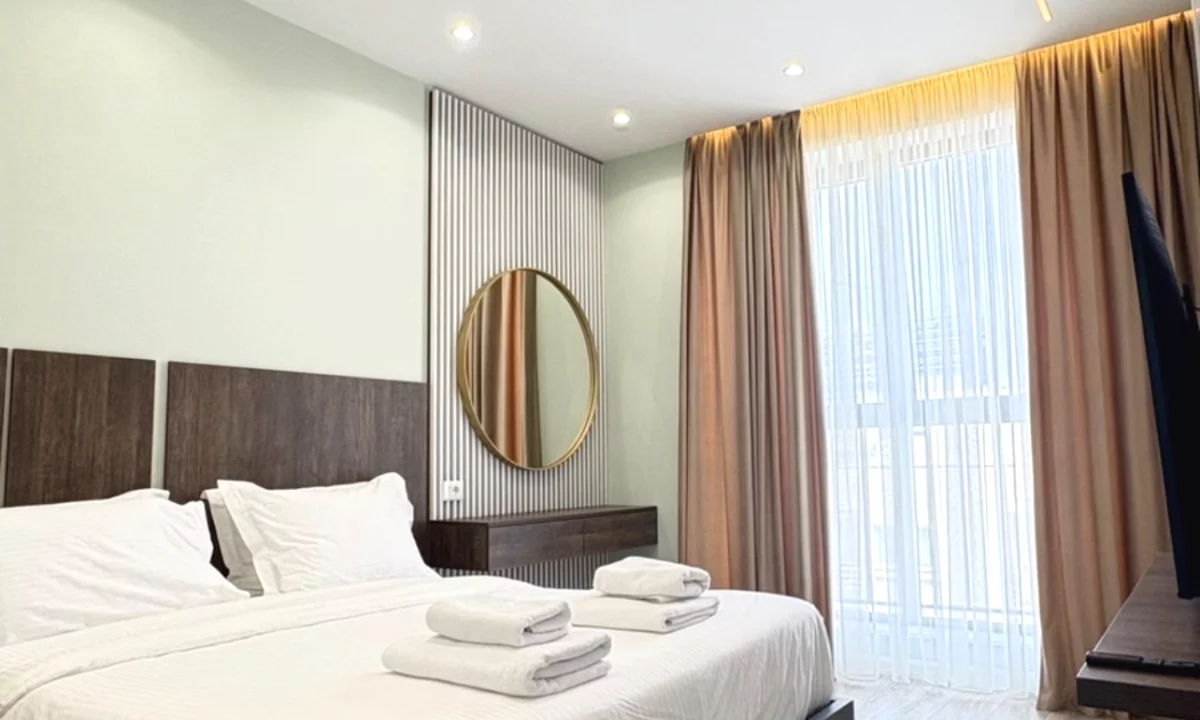Shtepi me qera Apartament ne Tirane, 1+1, Mobilimi E mobiluar, Pagesa 800  Euro.