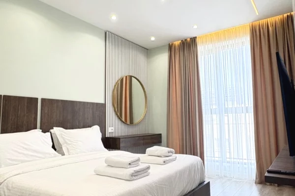 Apartament 1+1 me qera Komuna e Parisit🏢