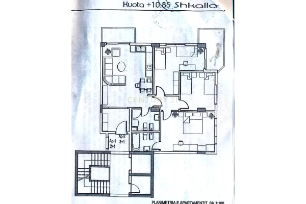 Apartment for sale in Tirana 3+1, Furnished