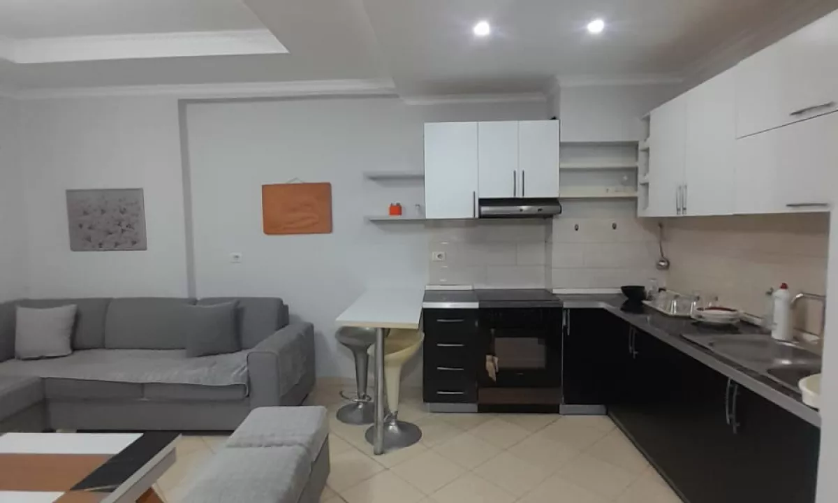 Shtepi me qera Apartament ne Tirane, 1+1, Mobilimi E mobiluar, Pagesa 35,000  Leke.