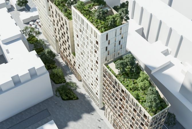 Apartment for sale in Tirana 1+1, Emty