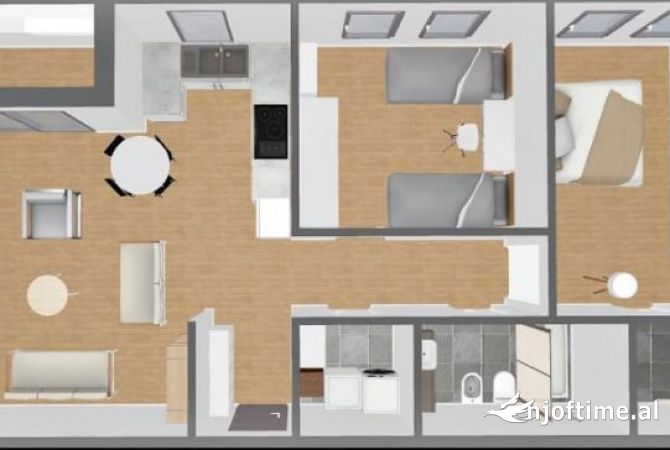 Ambient biznesi ne shitje 1+1 ne Tirane - 117,000 Euro