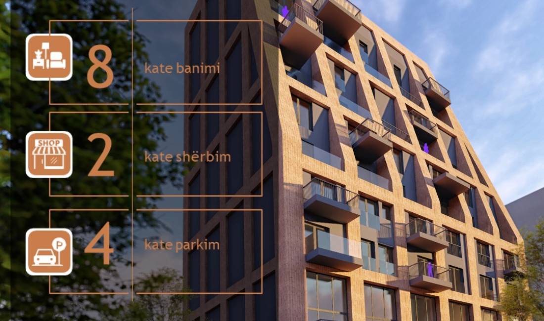 Shtepi ne shitje Apartament ne Tirane, 2+1, Mobilimi Bosh, pa mobiluar, Pagesa 219,000  Euro.