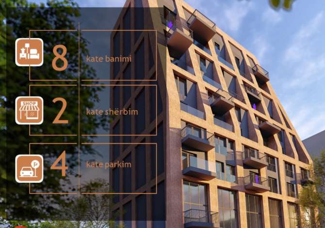 Shitet Apartament 2+1 Rezidenca No:23 Rruga e Kavajes!