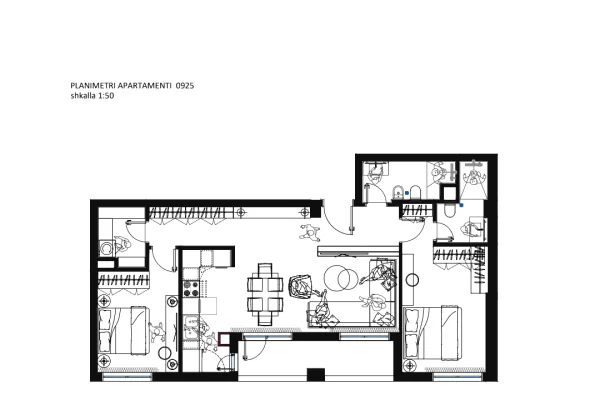 Shtepi ne shitje 1+1 ne Tirane - 145,000 Euro