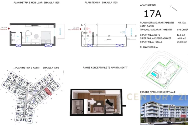 Appartamento in vendita a Durazzo Garsoniere, Vuoto
