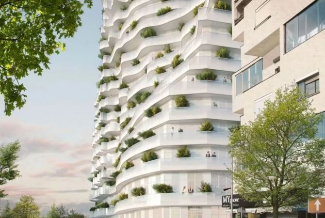 Shtepi ne shitje Apartament ne Tirane, 1+1, Mobilimi Bosh, pa mobiluar, Pagesa 569,600  Euro.