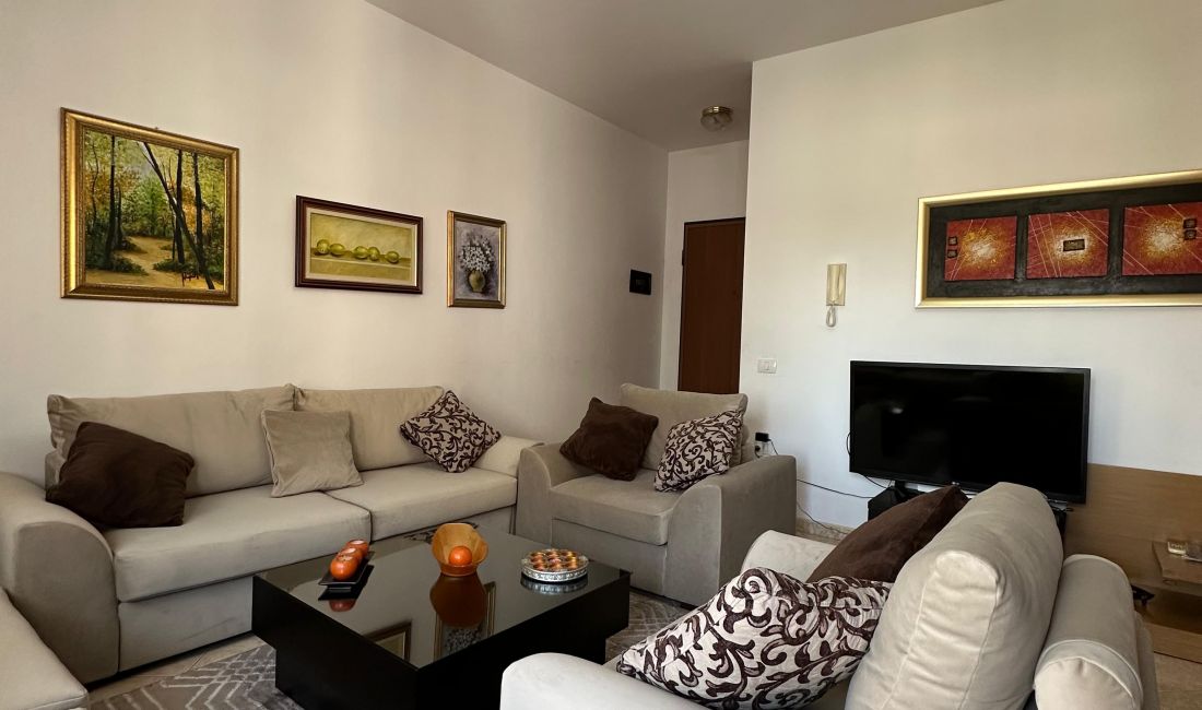 Shtepi me qera Apartament ne Tirane, 1+1, Mobilimi E mobiluar, Pagesa 550  Euro.