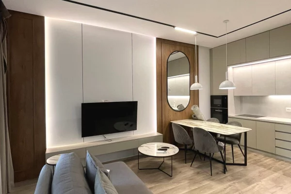 Shtepi me qera Apartament ne Tirane, 1+1, Mobilimi E mobiluar, Pagesa 850  Euro.