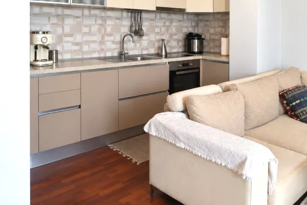 Shtepi me qera Apartament ne Tirane, 1+1, Mobilimi E mobiluar, Pagesa 50,000  Leke.