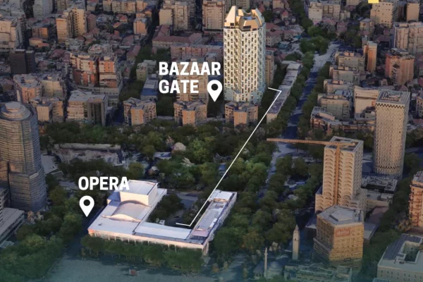 Shtepi ne shitje Apartament ne Tirane, 1+1, Mobilimi Bosh, pa mobiluar, Pagesa 255,000  Euro.