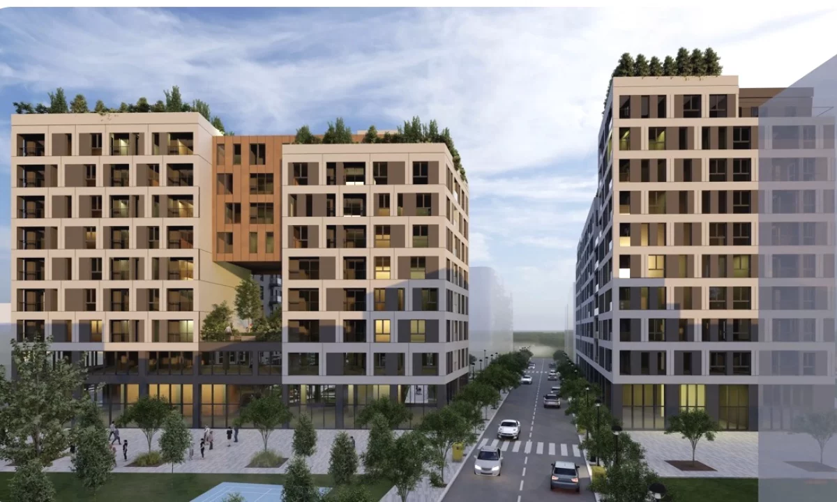 Appartamento in vendita a Tirana 1+1, Vuoto