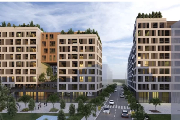 Apartament 1+1 ne shitje Bulevardi i Ri