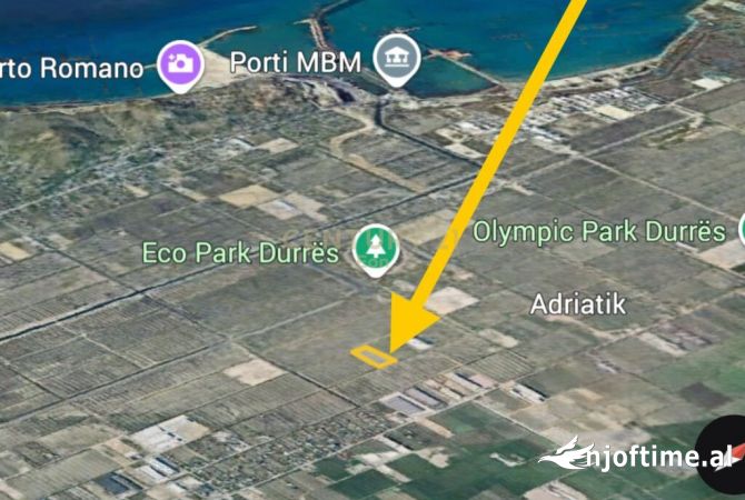 Land for Sale in Durres - 729,000 Euro