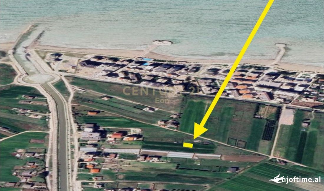 SHESIM 645M2 TOKE NE QERRET, DURRES! 100,000 Euro