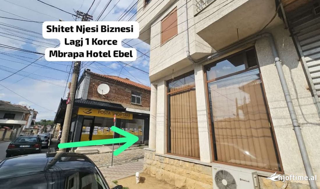 Shitet Njesi biznesi 100 m2 kati 0 korce
