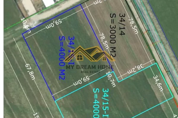 Land for Sale in Durres - 270,000 Euro