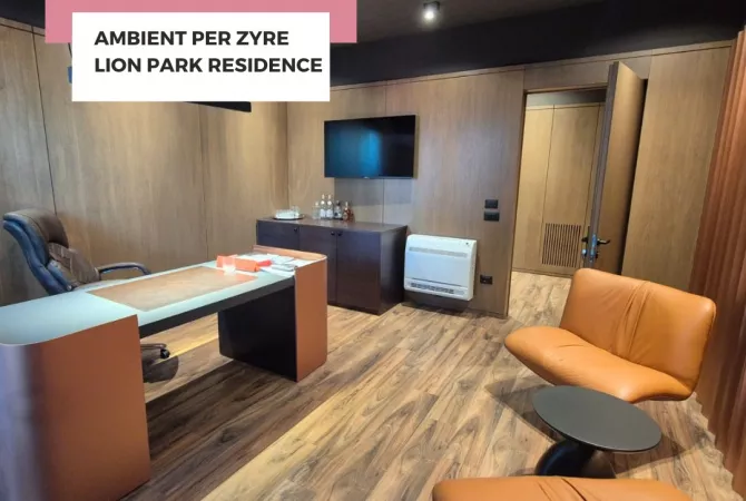 📍Shitet Ambient per zyre  e ndare ne 3 ambiente pune, në 📌Lion Park Residence, Rruga e Elbasanit
