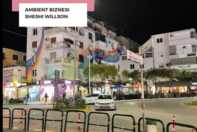 📍Jepet me qira ambient biznesi tek 📌Sheshi Willson!  