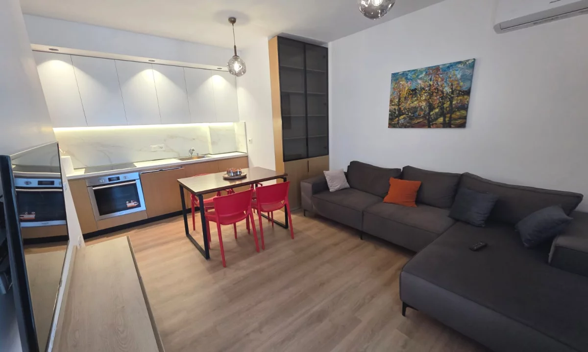 Shtepi ne shitje Apartament ne Tirane, 2+1, Mobilimi E mobiluar, Pagesa 165,000  Euro.